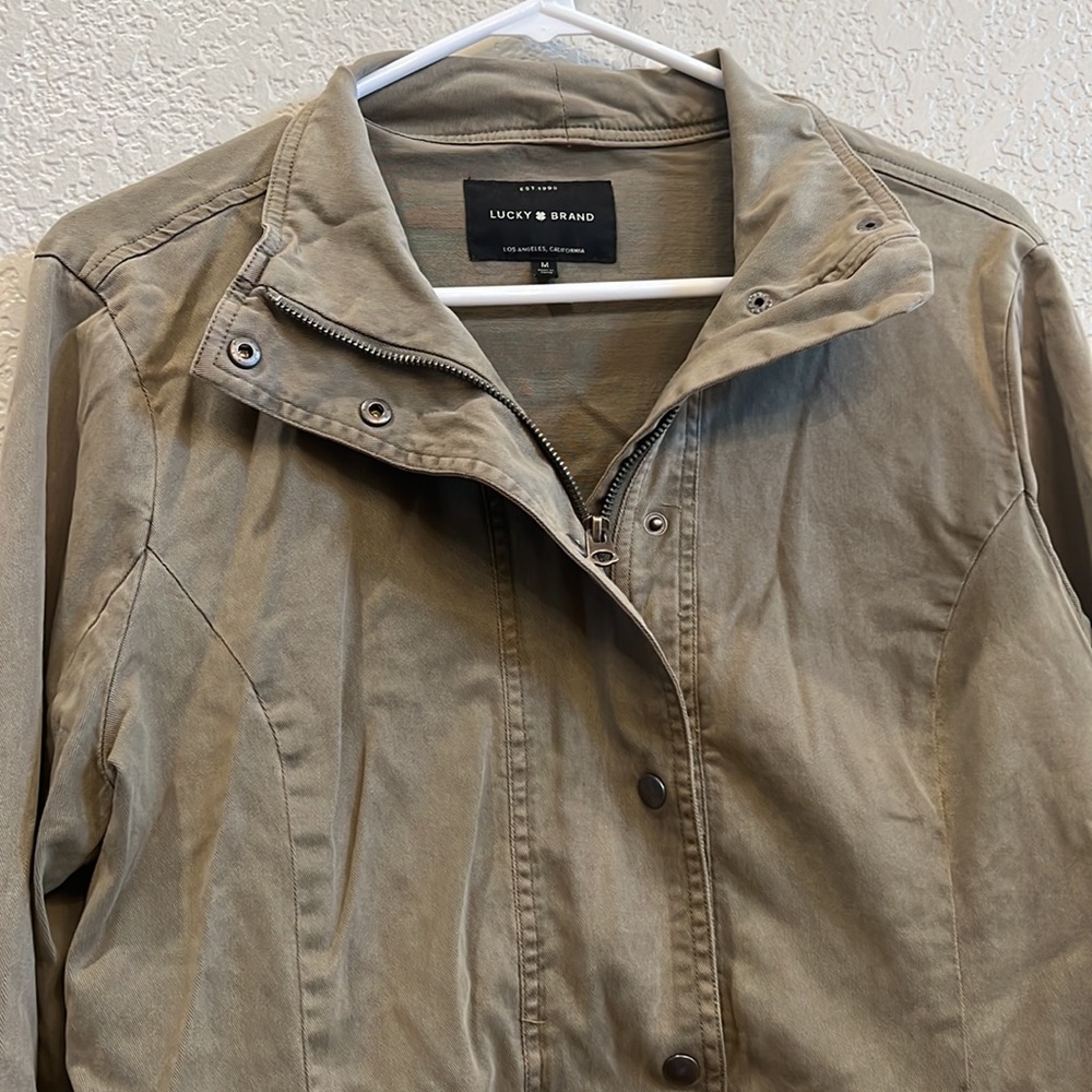 Lucky Brand Green Jacket - Picture 3 of 8